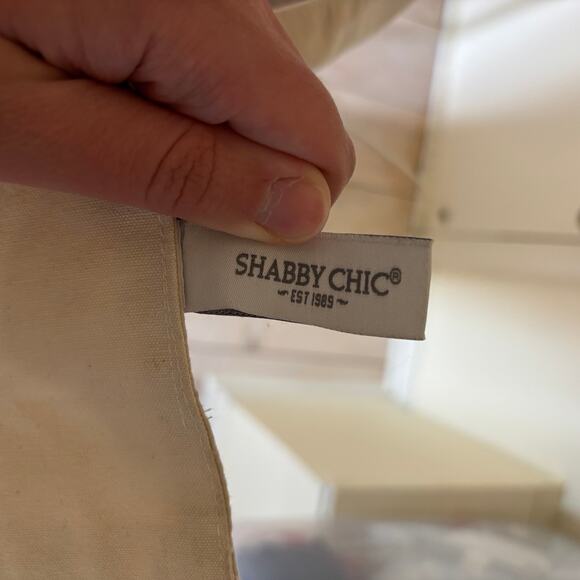 Shabby Chic NWT Cream Fall Thanksgiving Floral Pumpkin Table Runner 14x48 - Picture 4 of 6